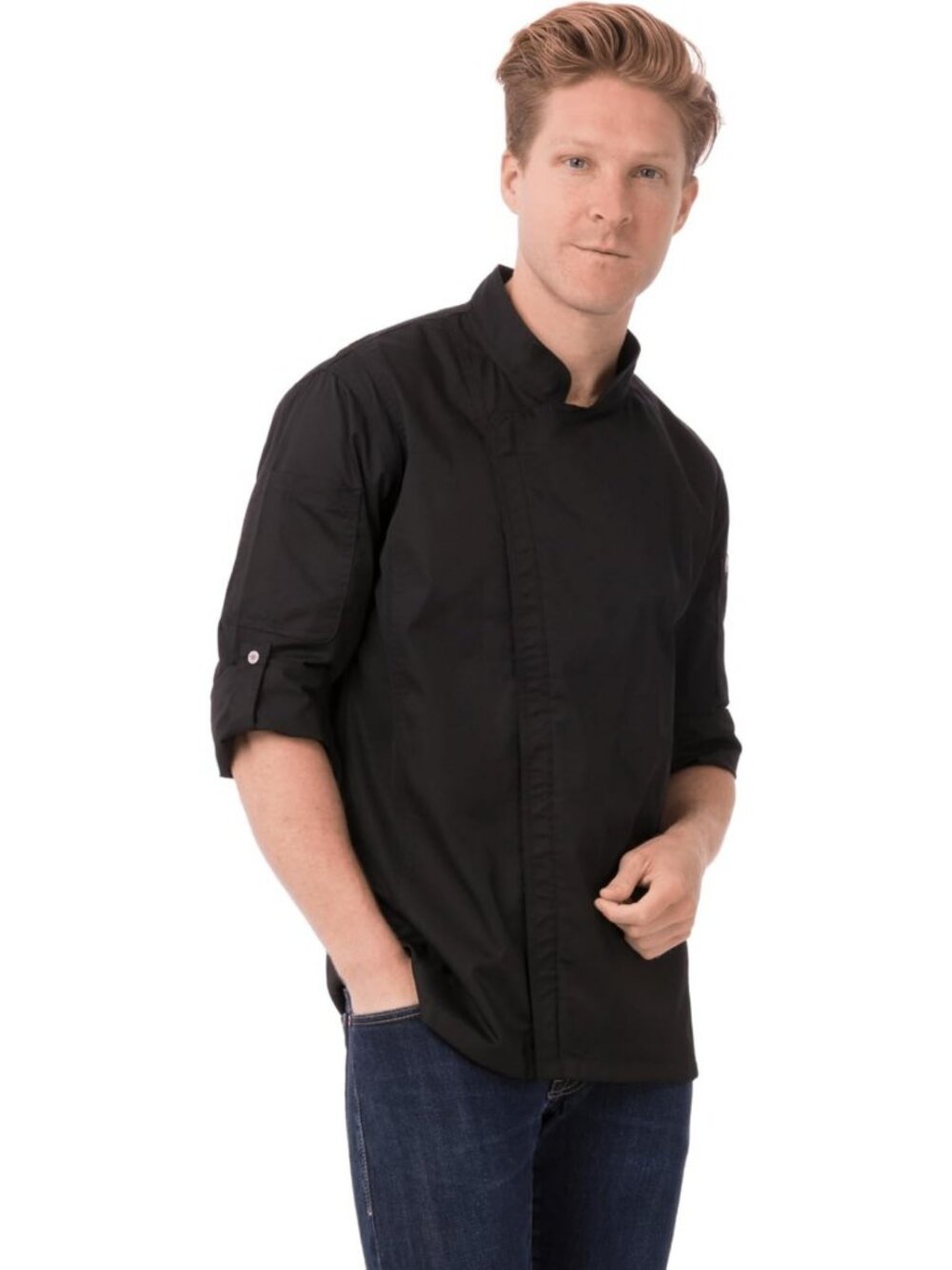 Men's Cool Vent Chef Coat - Lightweight, Breathable, Stylish Culinary Jacket